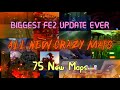 ALL NEW CRAZY MAPS in Flood Escape 2's BIGGEST UPDATE EVER (70+ New Maps: Part 5)