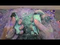 dyed flaky gym chalk asmr thank you for 6k 7k 8k subs u0026 happy bday lil sis