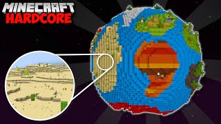 I Built A REAL PLANET in Minecraft 1.19 Hardcore (#71)