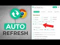 How To Auto Refresh A Page On Chrome Browser - Easy Tutorial