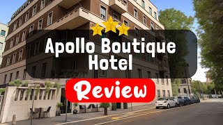 Apollo Boutique Hotel Rome Review - Should You Stay At This Hotel?