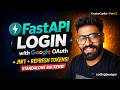 FastAPI Login System with Google OAuth & JWT | Python Auth Microservice Tutorial
