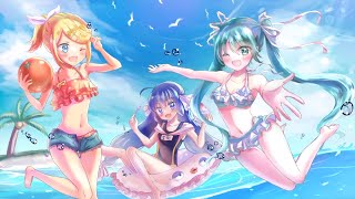 Shiny happy summer!!! / Yacky feat. 音街ウナ・初音ミク・鏡音リン