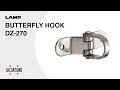 [QUICK DEMO] BUTTERFLY HOOK DZ-270 - Sugatsune Global