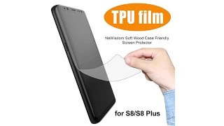 How to Install TPU Film for Galaxy S8 \u0026 S8 Plus Correctly? - Hands on by NeWisdom