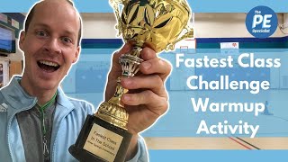 The Fastest Class Challenge Update | An Awesome PE Warmup Activity |