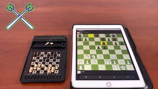 Scisys Pocket Chess Computer vs. Beth Harmon Bot ♞ Gadgetify