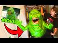 GHOSTBUSTERS SLIMER Halloween Animatronic UNBOXING and SETUP