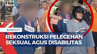 Rangkaian Rekonstruksi Kasus Pelecehan Seksual Agus Pria Disabilitas di NTB