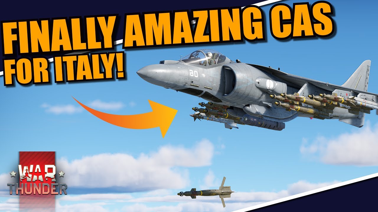 War Thunder Av 8b Harrier Ii Gameplay In Ground And Air Rb Amazing