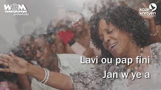 Bondye pral di yon mo - Tami - ( Official  lyrics )