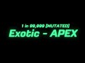 exotic ▣ apex soundtrack sol s rng