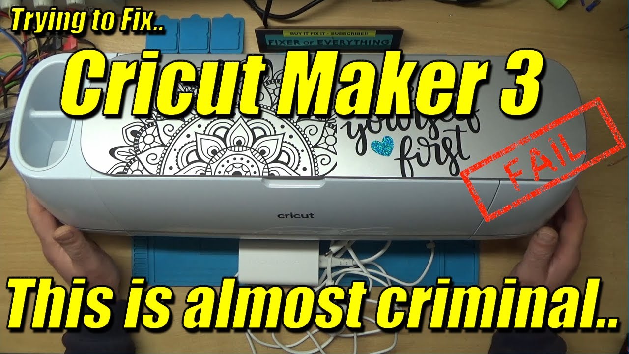 Faulty Cricut Maker 3 - Trying To Repair... - YouTube