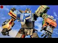 this is one robot train that always runs on time！moon studio raiden transformers stop motion