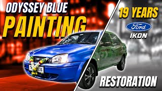 நா ready-தான், வரவா? | Old Ford Ikon Full Restoration: Odyssey Blue Brings It Back to Life!