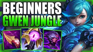 HOW TO PLAY GWEN JUNGLE & EASILY CARRY GAMES FOR BEGINNERS! - Gameplay Guide League of Legends