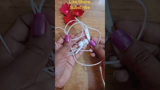 🎁💫💥 DIY FANCY EARPHONE HOLDER 🍟 - Easy Crafts To Make at Home and Have Fun! #shorts #youtubeshorts