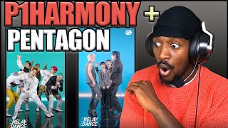 DANCER REACTS TO KPOP RELAY DANCES | 릴레이댄스 펜타곤 PENTAGON - Feelin' Like + P1Harmony - Do It Like This