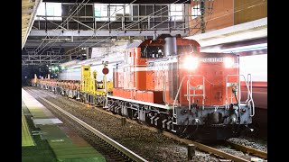 DD51 1183＋チキ5500 12両　工9182ﾚ