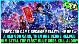 Monster Invasion: Boy Gets the Only Super Red Card and Can Summon an Immortal Clone to Fight for Him