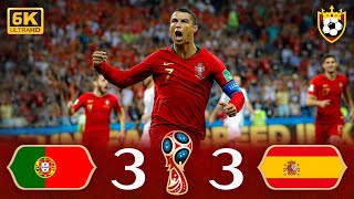 Download Mp3 ملخص مباراة إسبانيا البرتغال رونالدو يدمر الإسبان كأس العالم روسيا 6K