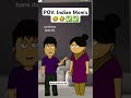 POV Indian Mom's 🤣🤣✅✅ #funny #mememachine #comedy #memes #animation #shorts #cartoon #anime #jokes