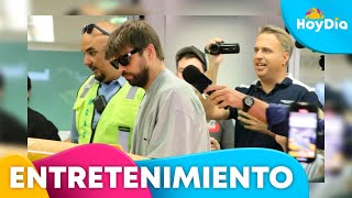 Gerard Piqué llega a Miami para visitar a sus hijos | Hoy Día | Telemundo