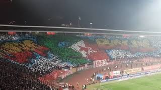 Delije ultras amazing tifo against Partizan