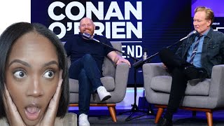 FIRST TIME REACTING TO | BILL BURR MAKES FUN OF CONAN'S SHOES REACTION
