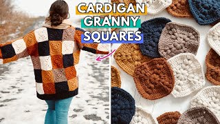 Cardigan Never Off – Cómo Tejer El Cuadrado Granny | Tutorial