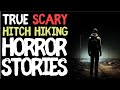 90 mins of True Hitchhiking Scary Horror Stories for Sleep | Black Screen with Rain Sounds