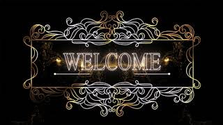 Welcome - animation