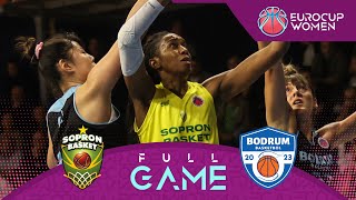 Sopron Basket v Bodrum Basketbol | Full Basketball Game | EuroCup Women 2024-25