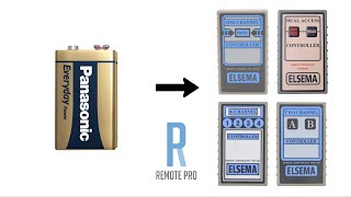 How to change/swap Battery for a Elsema FMT Genuine Remote