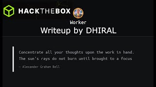 Worker - HackTheBox