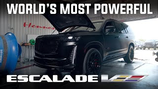 1000 Horsepower Cadillac Escalade-V Dyno Testing | H1000 Upgrade Now Available