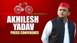 LIVE: Samajwadi Party chief Akhilesh Yadav Addresses Press Conference |Lucknow | BJP