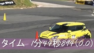 PN2クラス 第1ヒート JAF全日本ジムカーナ選手権第9戦INスピードパーク恋の浦2019年9月8日(日) モタスポYouTube🔜Vol,35