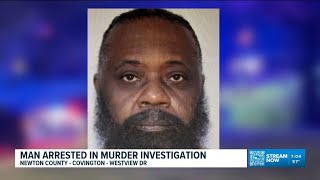 Man arrested in murder investigation in Covington