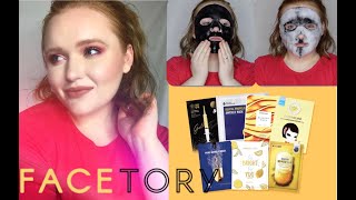 FACETORY UNBOXING \u0026 TRY ON / MARCH 2019 | AllyBrianne