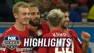 Admir Mehmedi puts Leverkusen in front vs. BVB | 2016–17 Bundesliga Highlights