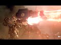 Warhammer 40K Dreadnought Battle Scene Cinematic 4K