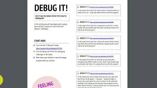 Unit 3 Session 4 Debug It Studio 3 4