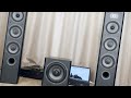 Focal Speakers + Subwoofer Bass Test