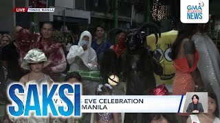 Iba-ibang costume at gimik, tampok sa pagsalubong sa 2025 sa Tondo, Maynila | Saksi