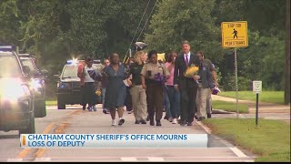 Memory walk held for fallen Chatham County deputy