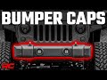 Jeep Wrangler JK Front Bumper Caps