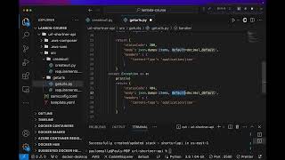 07- Python Lambda function to GET Shorts-urls from Dynamodb - Part1