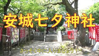 【安城七夕神社】もうすぐ七夕なので行ってきました。