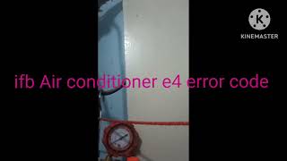 ifb inverter ac e4 error